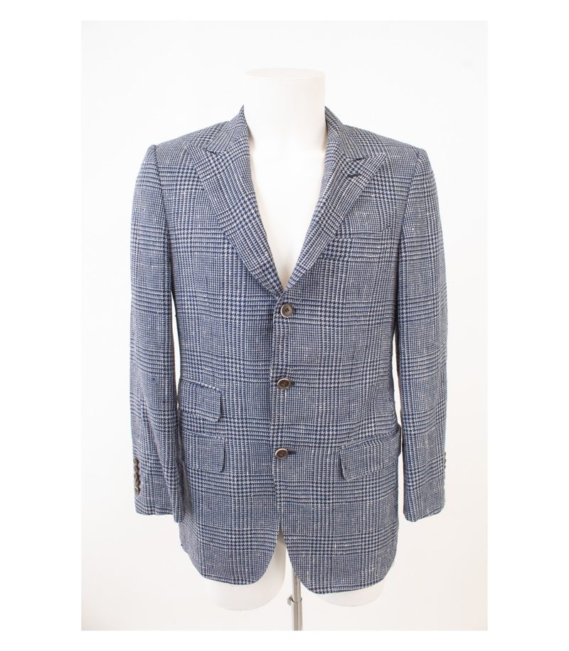 SUITSUPPLY Herren Sakko Jackett WASHINGTON FL Gr. 48 Seide Leinen Baumwolle – Foto 1