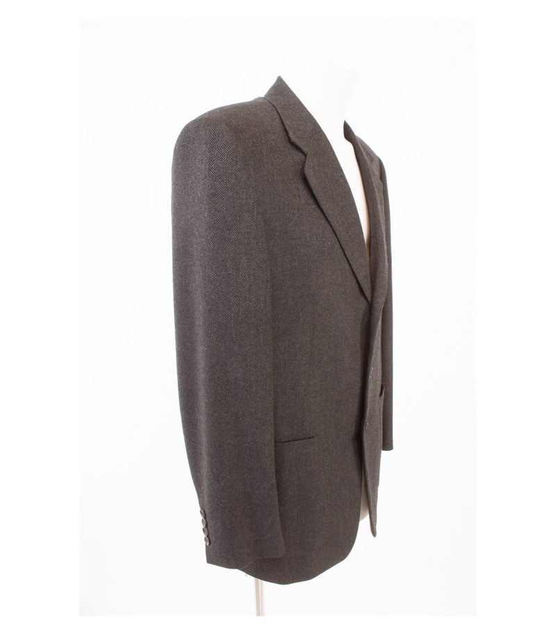 PAL ZILERI Herren Sakko Jackett Gr. 52 R Drop 8 Grau Wolle Kaschmir Cashmere – Foto 2