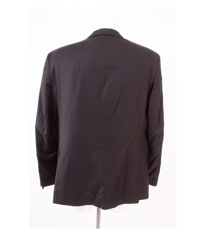 BARUTTI Herren Sakko Jackett Reine Super 150´S Gr. 52 Schwarz Wolle Neu – Foto 4