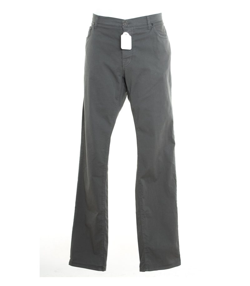 BIKKEMBERGS Herren Hose Chinos Gr. W38 Grau NEU – Foto 1