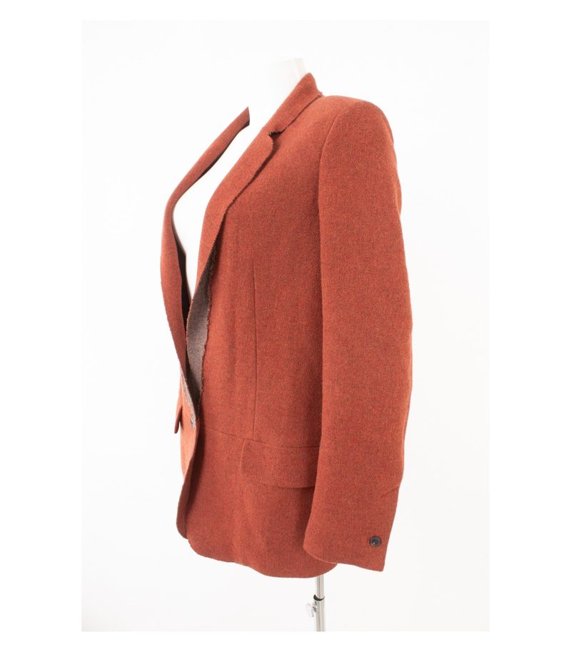 M.GRIFONI Damen Blazer Jackett Gr. IT 44 DE 38 Mehrfarbig Wolle – Foto 3