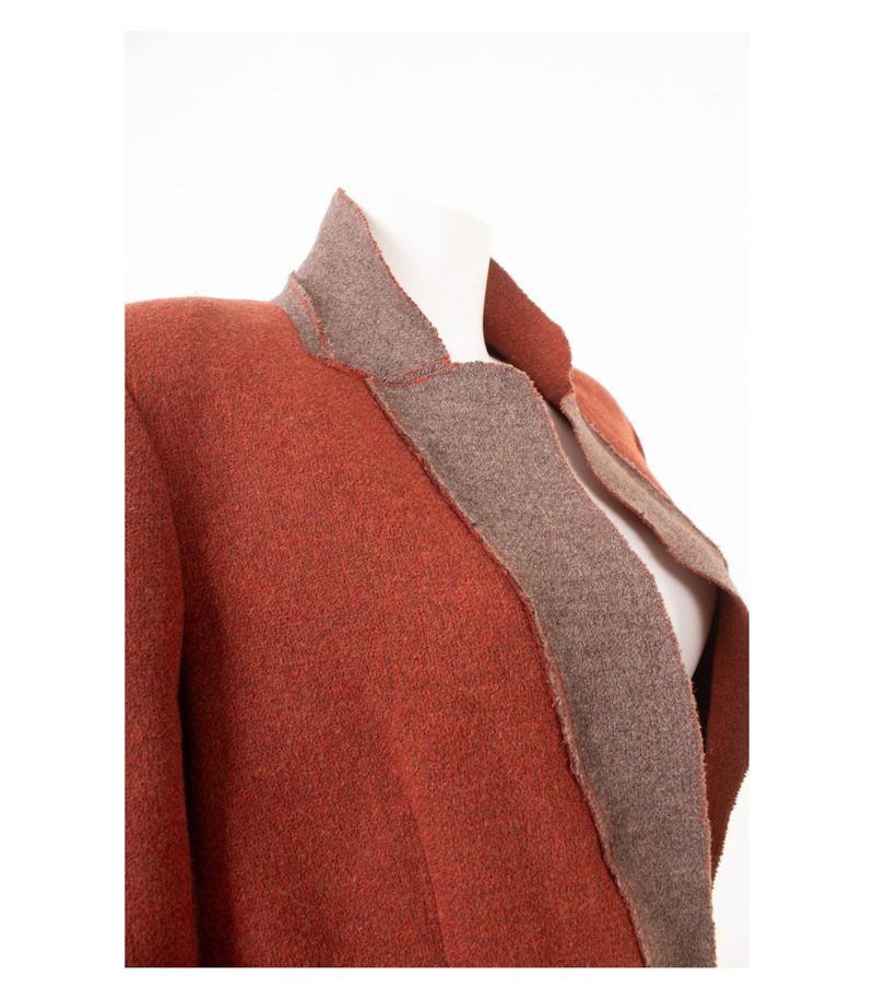 M.GRIFONI Damen Blazer Jackett Gr. IT 44 DE 38 Mehrfarbig Wolle – Foto 6