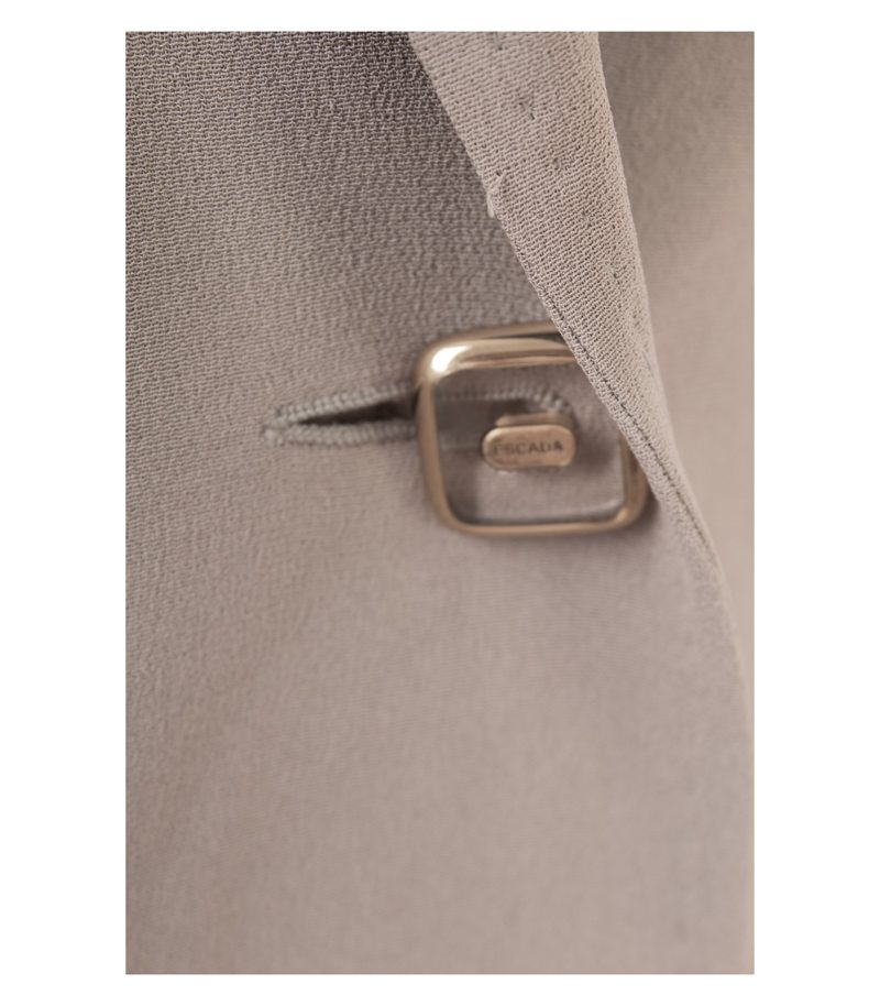 ESCADA Damen Blazer Jackett Graubeige Gr. DE 38 Seide – Foto 5