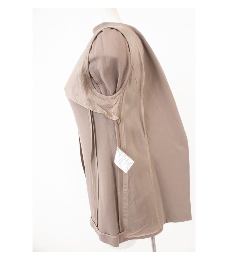 ESCADA Damen Blazer Jackett Graubeige Gr. DE 38 Seide – Foto 8