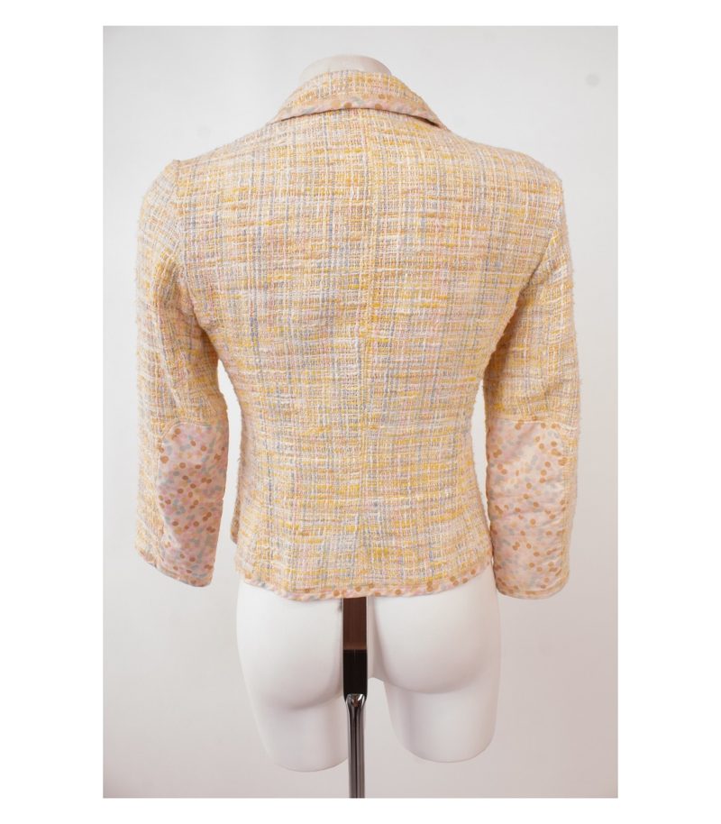 IQ+ Damen Blazer Gr. DE 36 Mehrfarbig Baumwolle Viskose – Foto 4