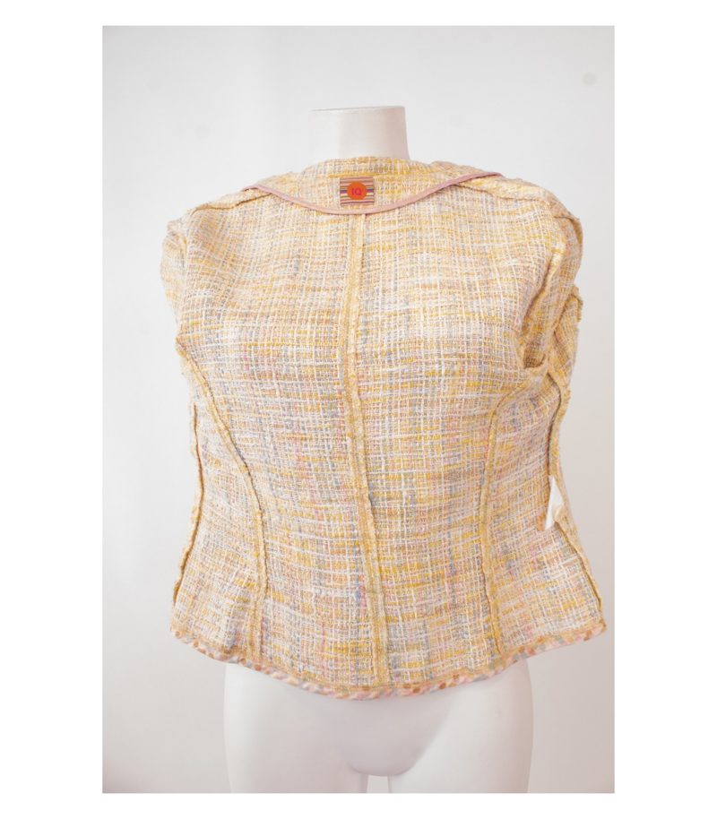 IQ+ Damen Blazer Gr. DE 36 Mehrfarbig Baumwolle Viskose – Foto 6