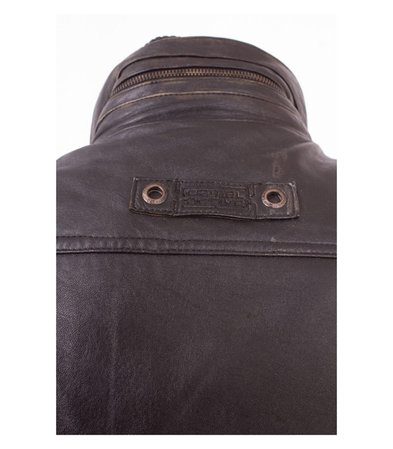 Camel Active Herren Lederjacke Gr. 48 Braun Leder – Foto 5