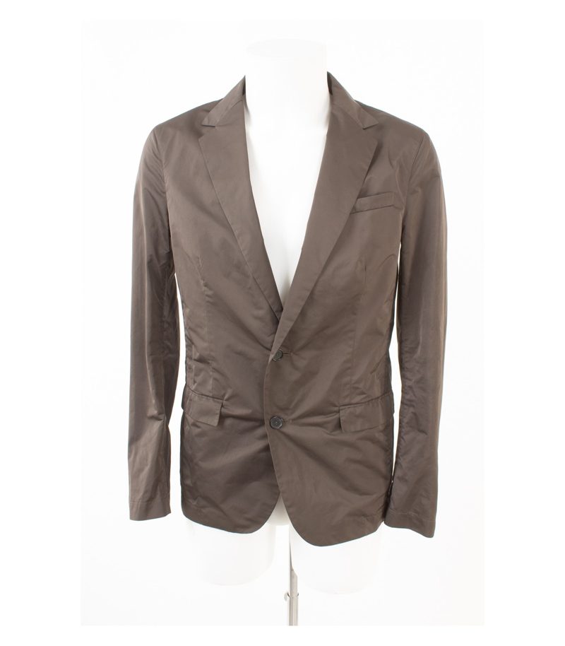 JIL SANDER Herren Sakko Jackett Gr. 48 Beigegrau – Foto 1