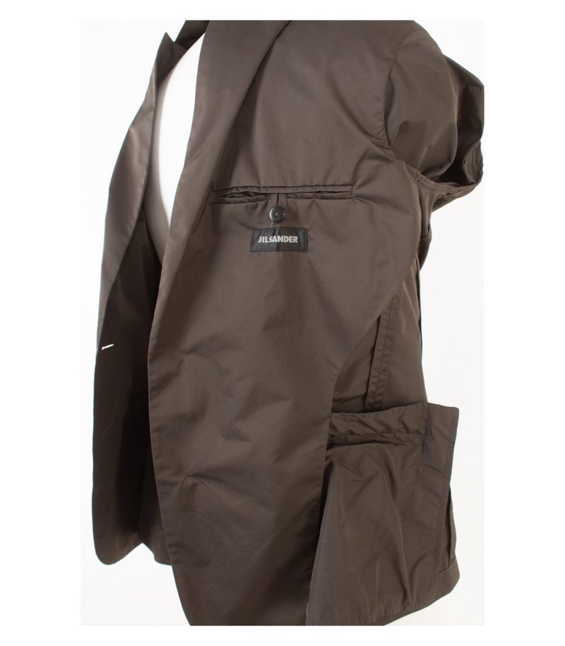 JIL SANDER Herren Sakko Jackett Gr. 48 Beigegrau – Foto 8