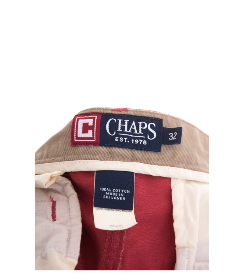 CHAPS Herren Shorts Chinos Orientrot Gr. W32 – Foto 4