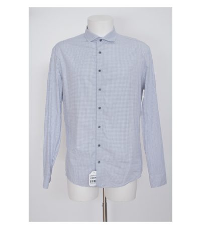 drykorn Herren for beautiful people Gr. 41 Weiß Blau Baumwolle