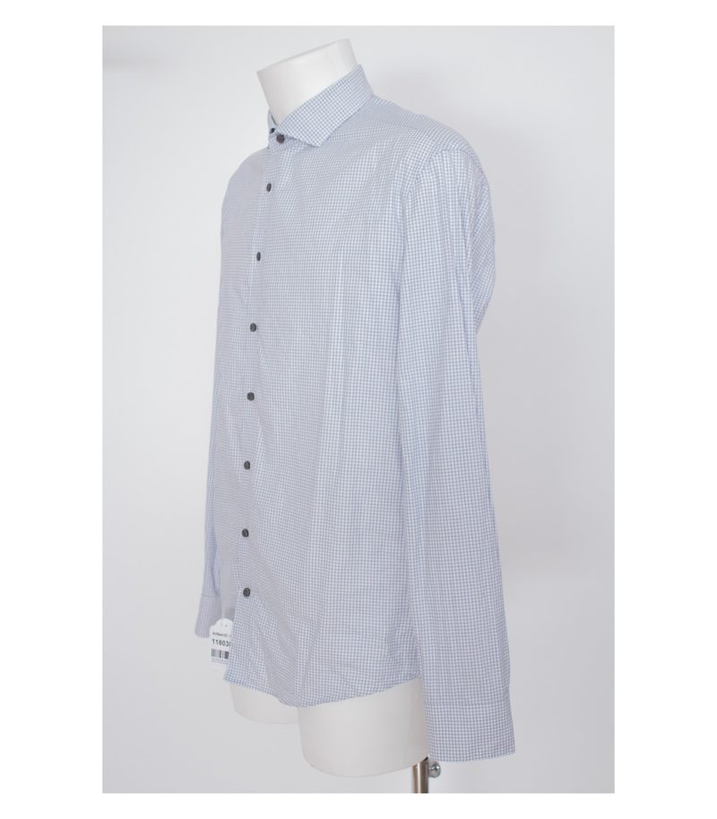drykorn Herren for beautiful people Gr. 41 Weiß Blau Baumwolle – Foto 2