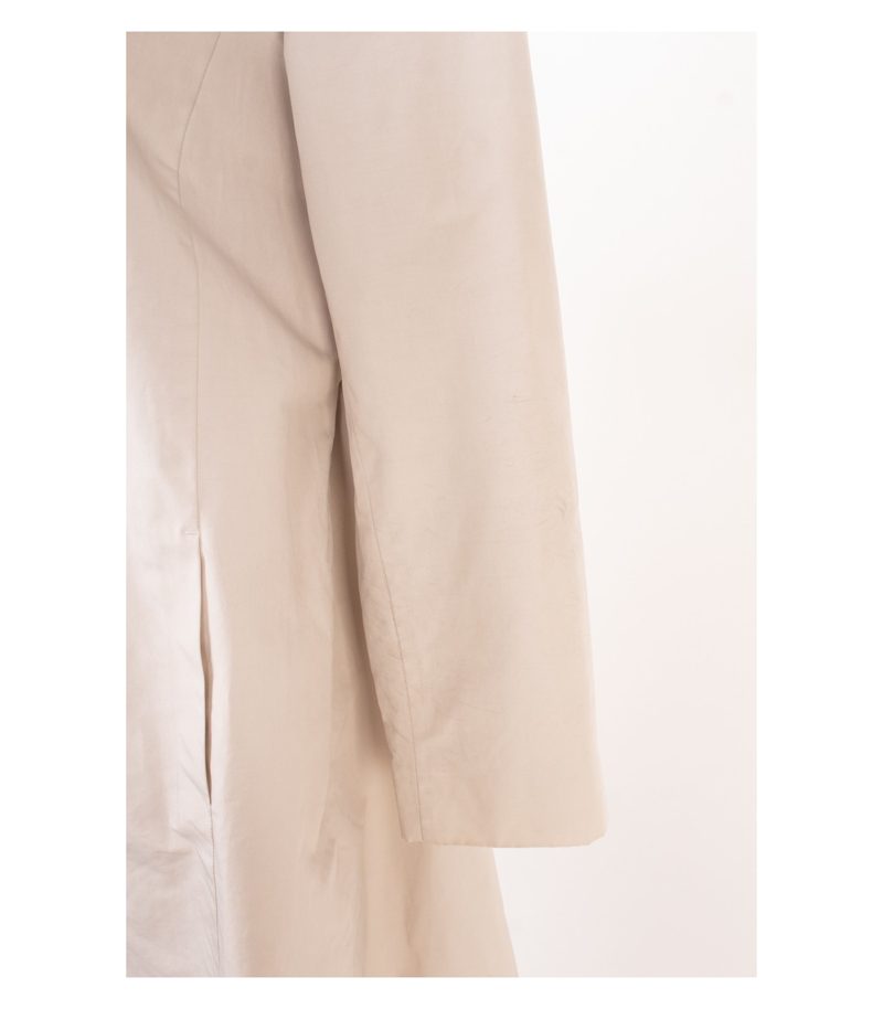 Prada Damen Mantel Trenchcoat Gr. IT 42 DE 36 Hellbeige – Foto 4