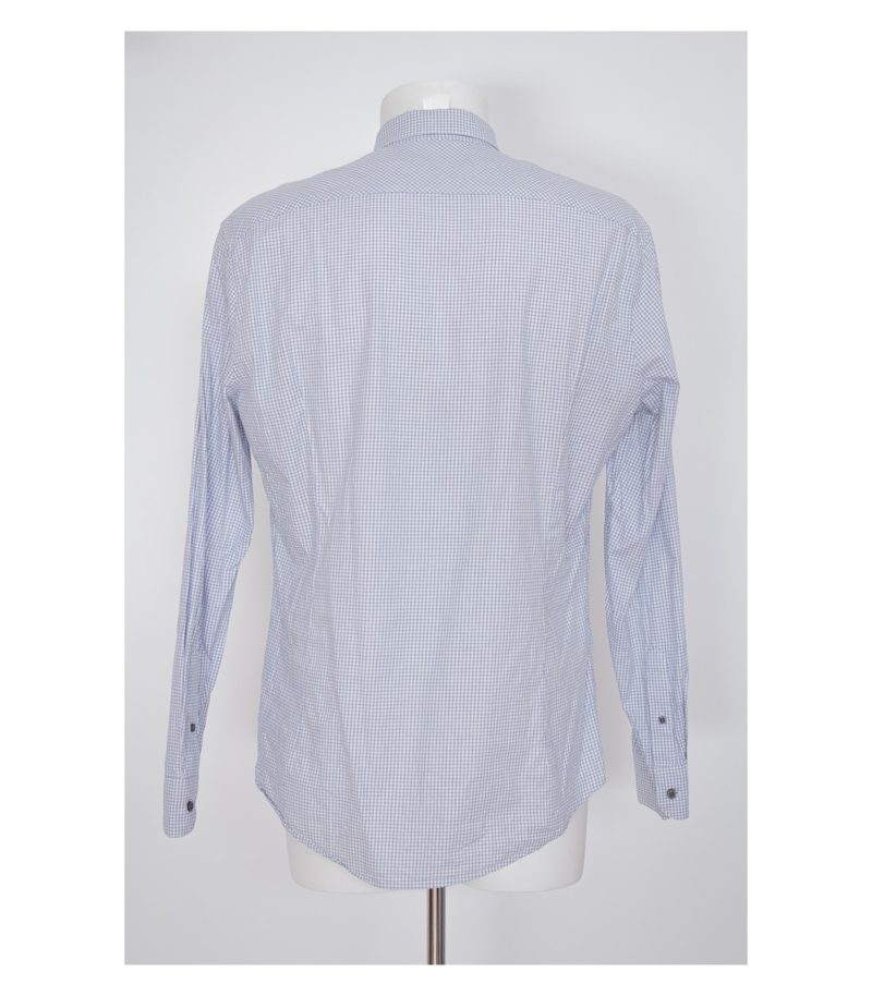 drykorn Herren for beautiful people Gr. 41 Weiß Blau Baumwolle – Foto 3