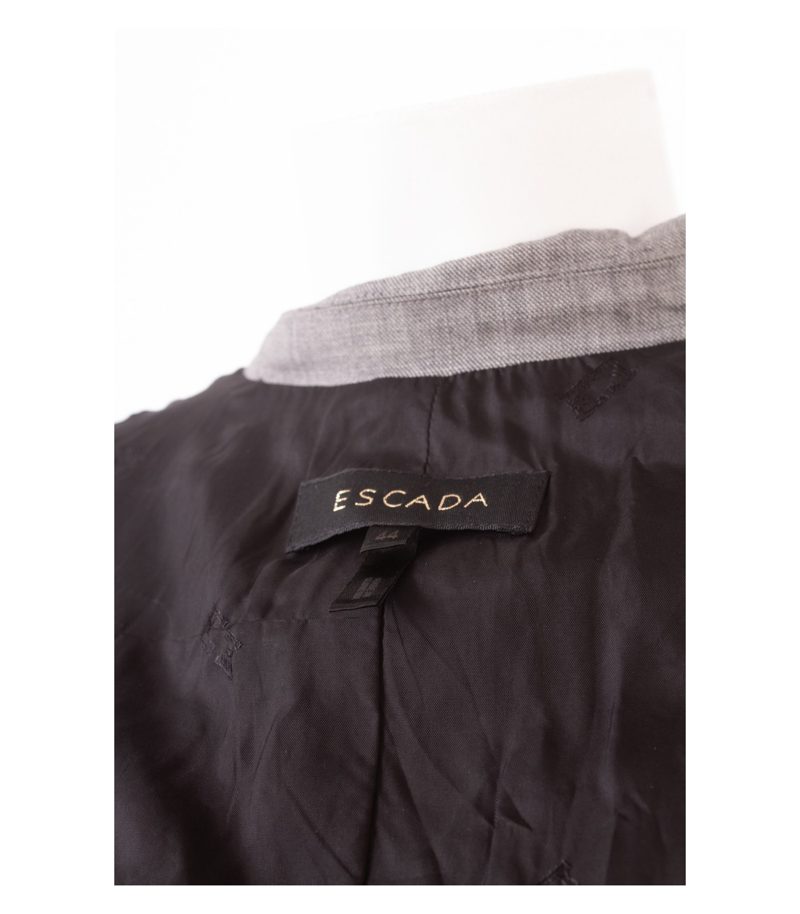 ESCADA Damen Mantel Kleid Übergangsmantel 3/4 - Ärmel Gr. DE 44 Wolle – Foto 7