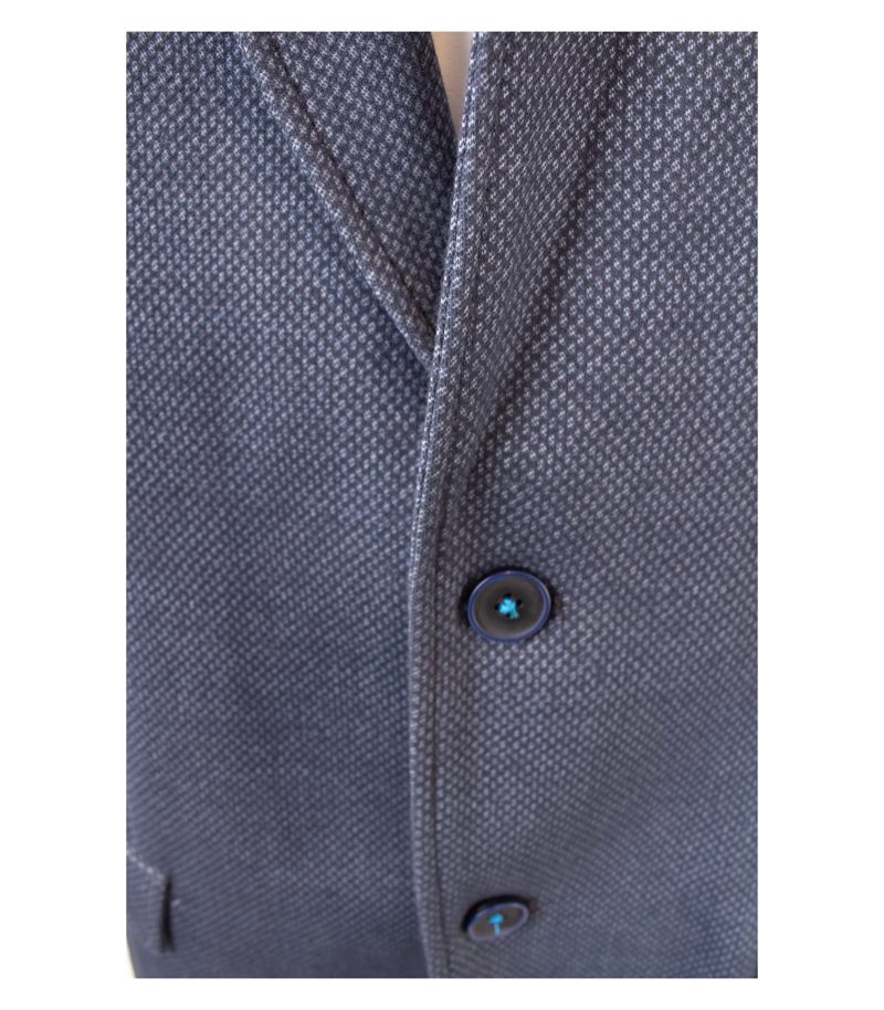 CALAMAR Herren Sakko Jackett Gr. 52 Blau – Foto 6