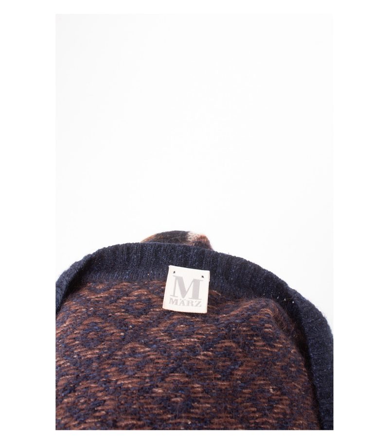 MÄRZ Damen Strickjacke Pullover Gr. DE 44 Mehrfarbig Mohair Wolle Seide – Foto 6
