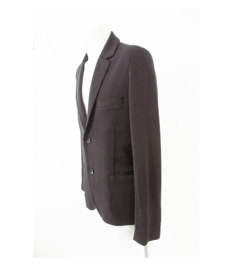 BOGGI MILANO 39 Herren-Sakko Stricksakko Strickblazer Gr.XL Mehrfarbig mit Wolle – Foto 3