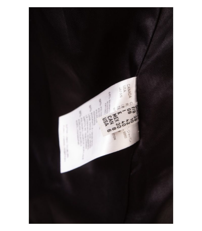 Laurèl Damen Übergangsmantel Jacke Zickzack Muster Gr. DE 36 Schwarz – Foto 9