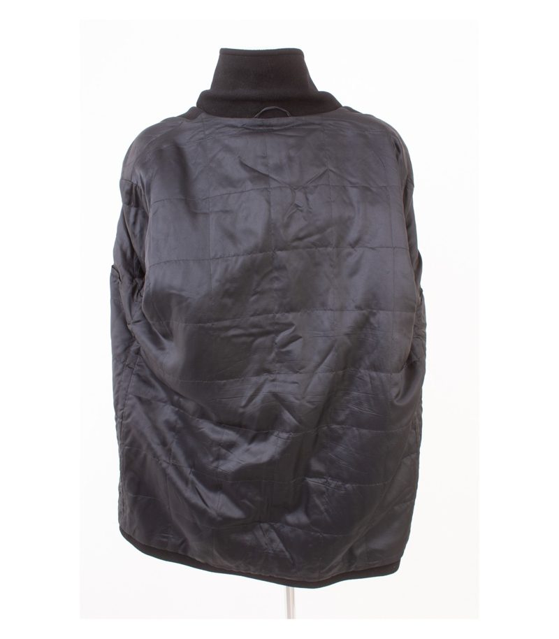 Peter Ashford Herren Mantel Kurzmantel Winterjacke Gr. 52 Schwarz Wolle Angora – Foto 7