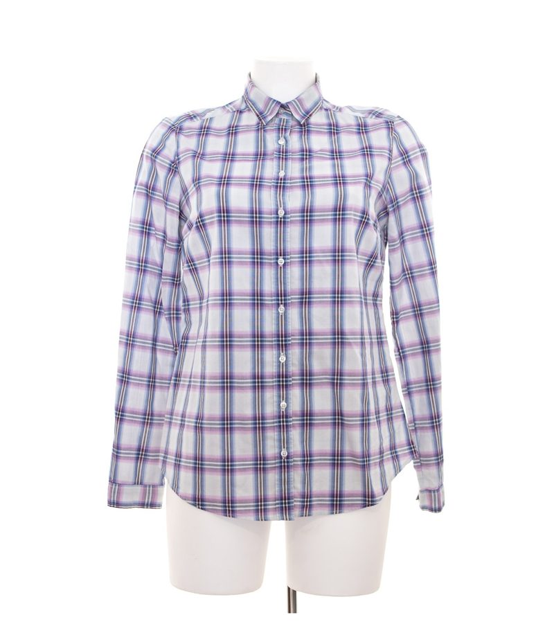 Massimo Dutti Damen Bluse Shirt Gr. M Freizeitbluse Mehrfarbig – Foto 1