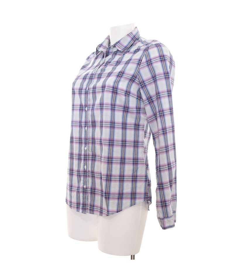 Massimo Dutti Damen Bluse Shirt Gr. M Freizeitbluse Mehrfarbig – Foto 2