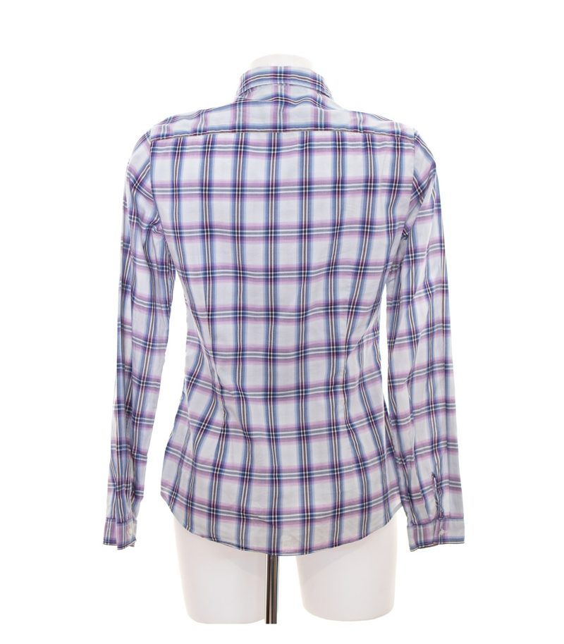 Massimo Dutti Damen Bluse Shirt Gr. M Freizeitbluse Mehrfarbig – Foto 3
