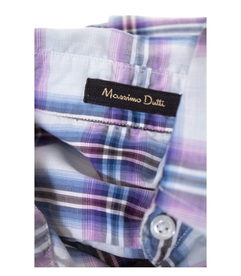 Massimo Dutti Damen Bluse Shirt Gr. M Freizeitbluse Mehrfarbig – Foto 5
