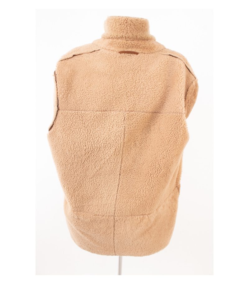 Pearlwood Herren Mantel – Leder-Shearling/Lammfellmantel – Gr. 54/XL Braun – Foto 6
