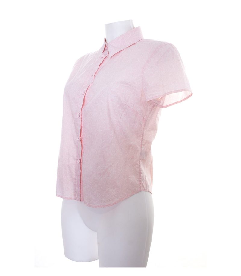 Marc O'Polo Damen Bluse Shirt Gr. DE 38 Rosa Weiß – Foto 2