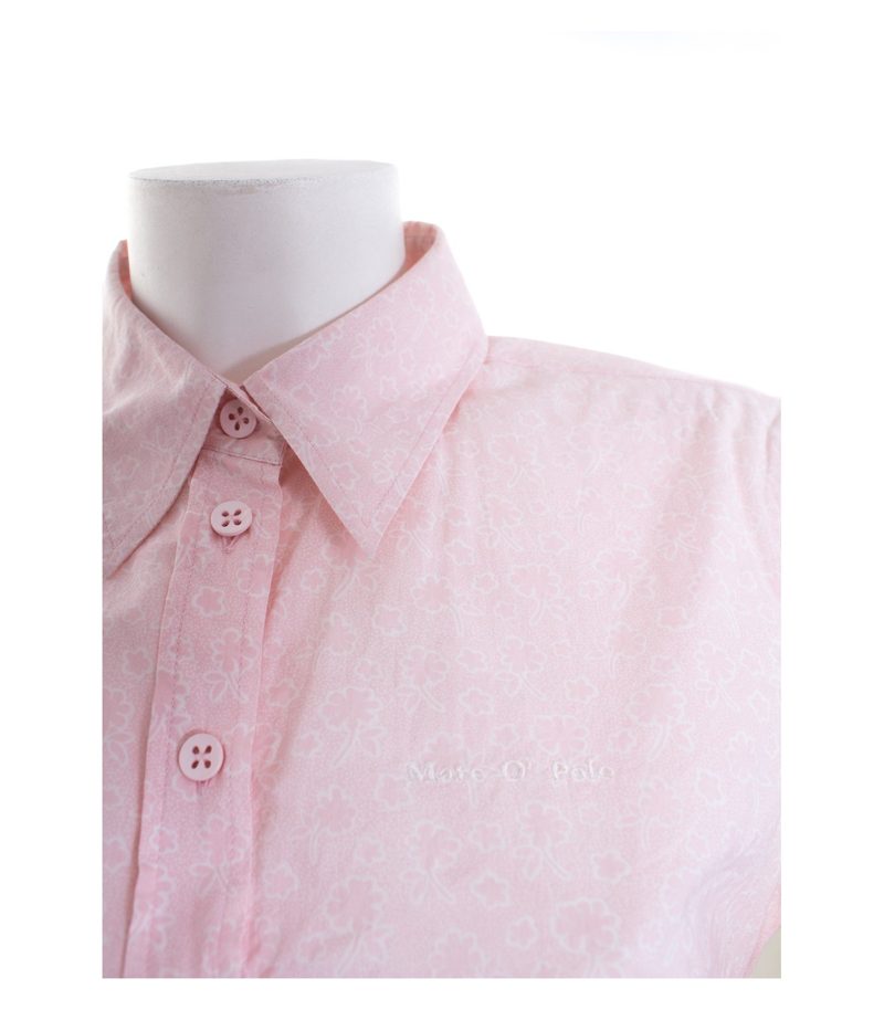 Marc O'Polo Damen Bluse Shirt Gr. DE 38 Rosa Weiß – Foto 4