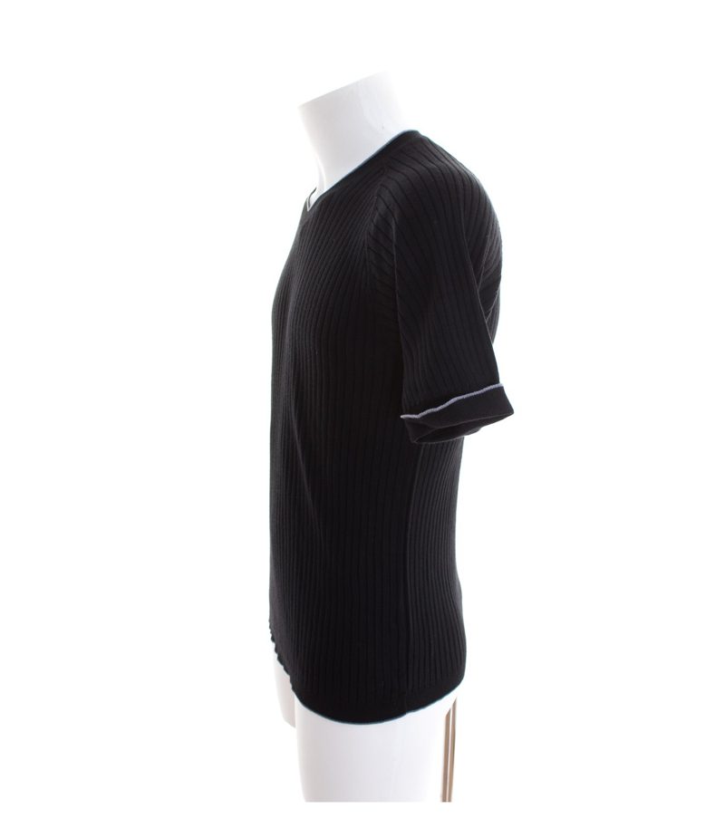 STRELLSON Herren T-Shirt Gr. DE 54 Schwarz Seide – Foto 2