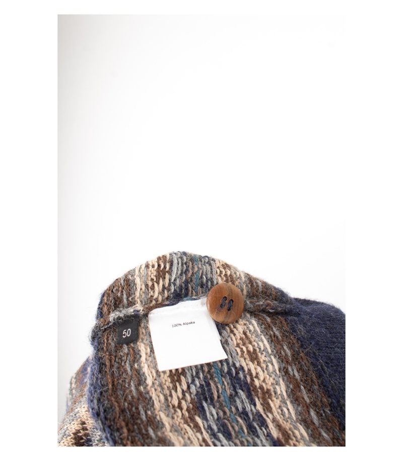 Walbusch Herren Cardigan Strickjacke Pullover Gr. 50. 100% Mehrfarbig Alpaka – Foto 8