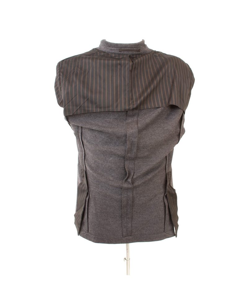 Bogner Herren Sakko ersey-Blazer Ellbogenpatches Gr. 50 Grau Wolle – Foto 6