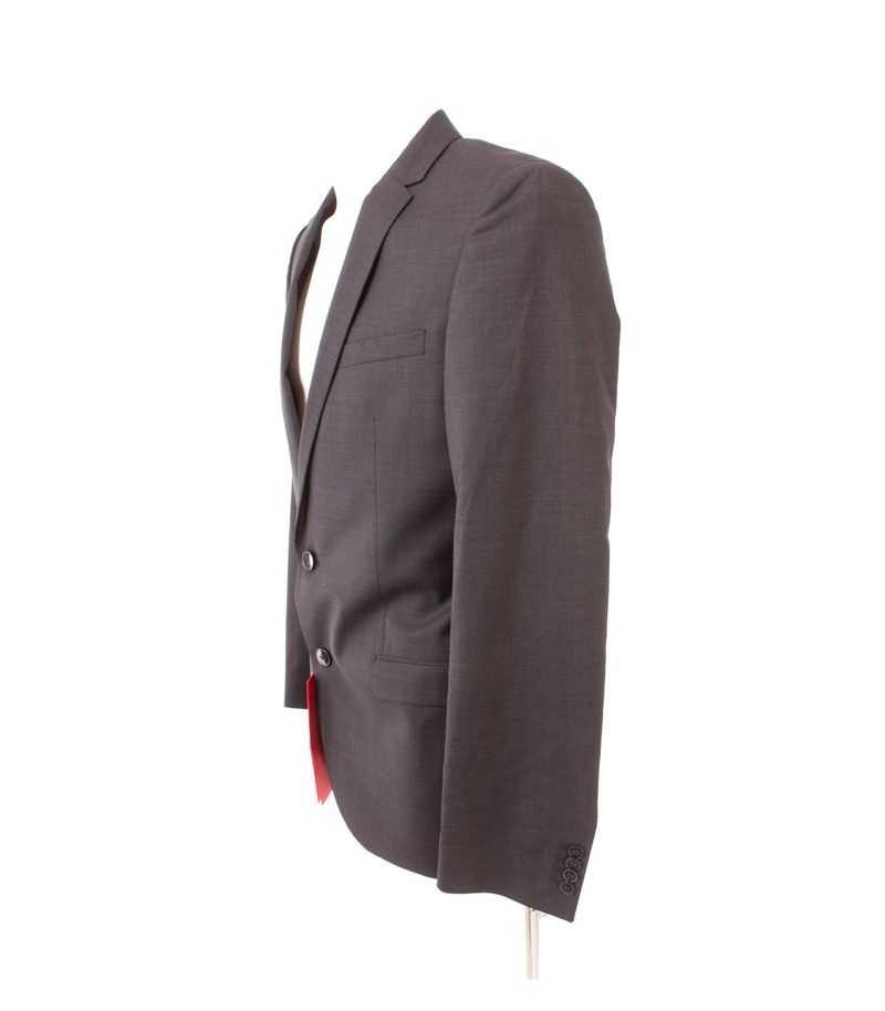 HUGO BOSS Herren Sakko Slim Fit ArcherS 100% Anthrazit Business Gr. 90 Wolle NEU – Foto 3