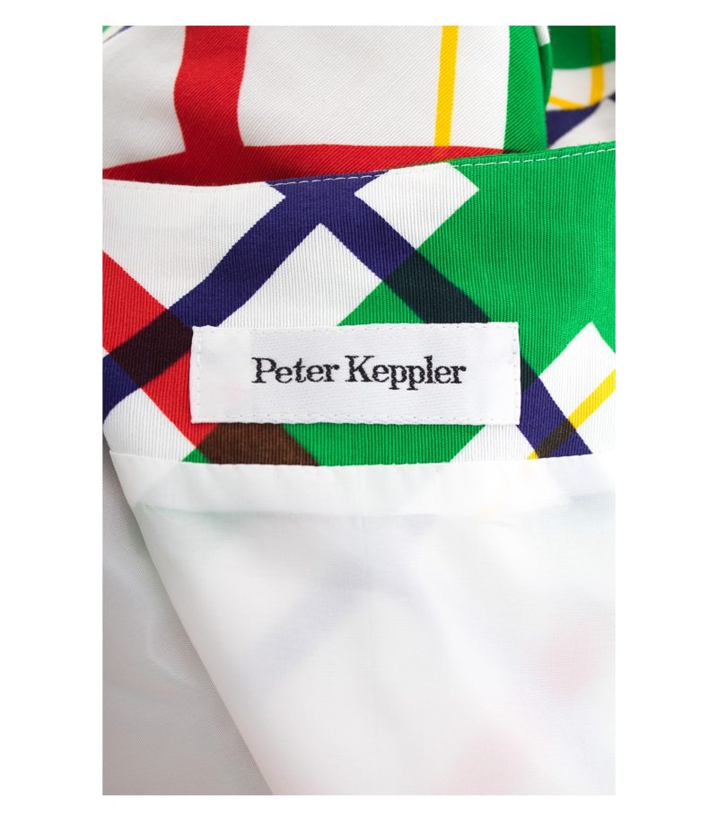 PETER KEPPLER Bolero Kurz-Blazer Seide Mehrfarbig Damen Gr. DE 40 – Foto 4