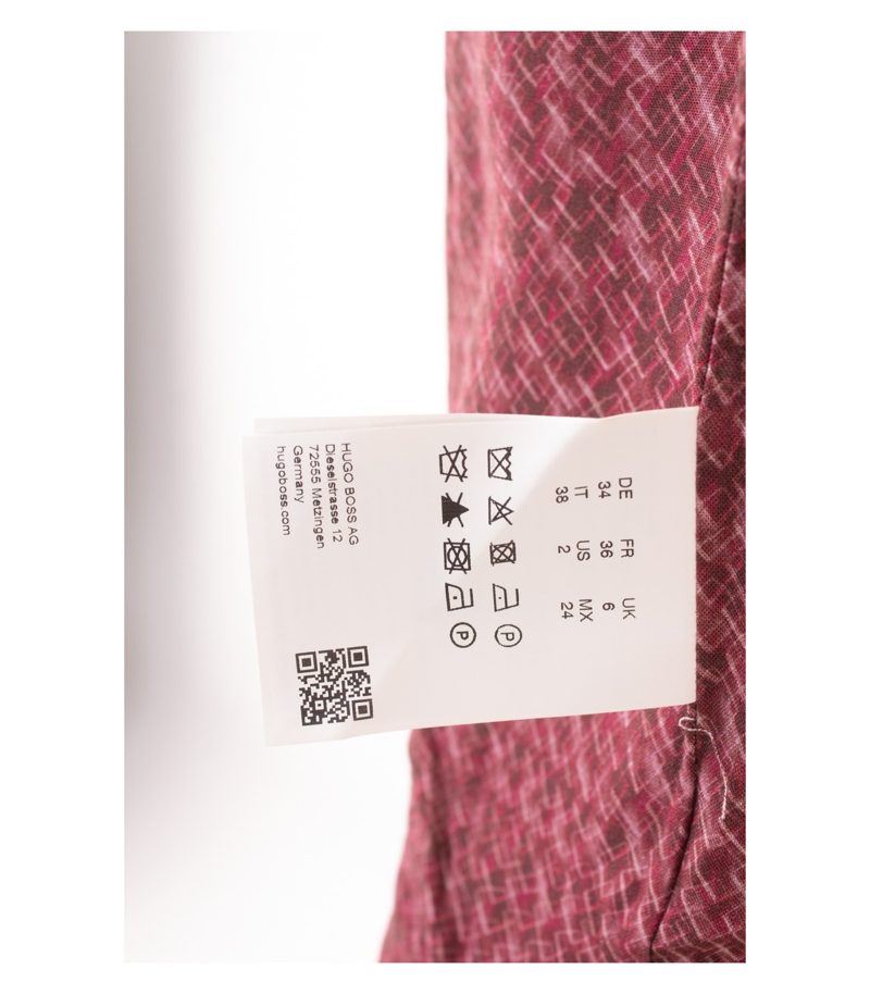 Hugo Boss Damen Mantel Wollmantel Gr. DE 34 Modell Okirana3 Orange Rot – Foto 9