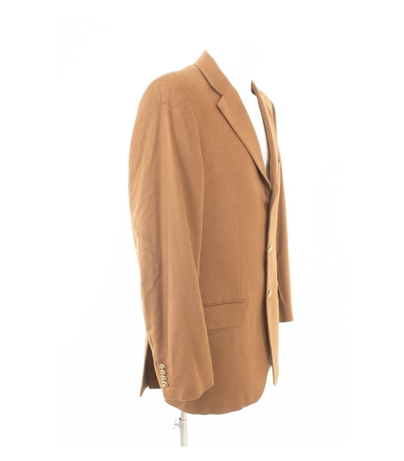 Scabal Herren Sakko Jackett Sakko Gr. 98 Camel Wolle Kaschmir Cashmere – Foto 2