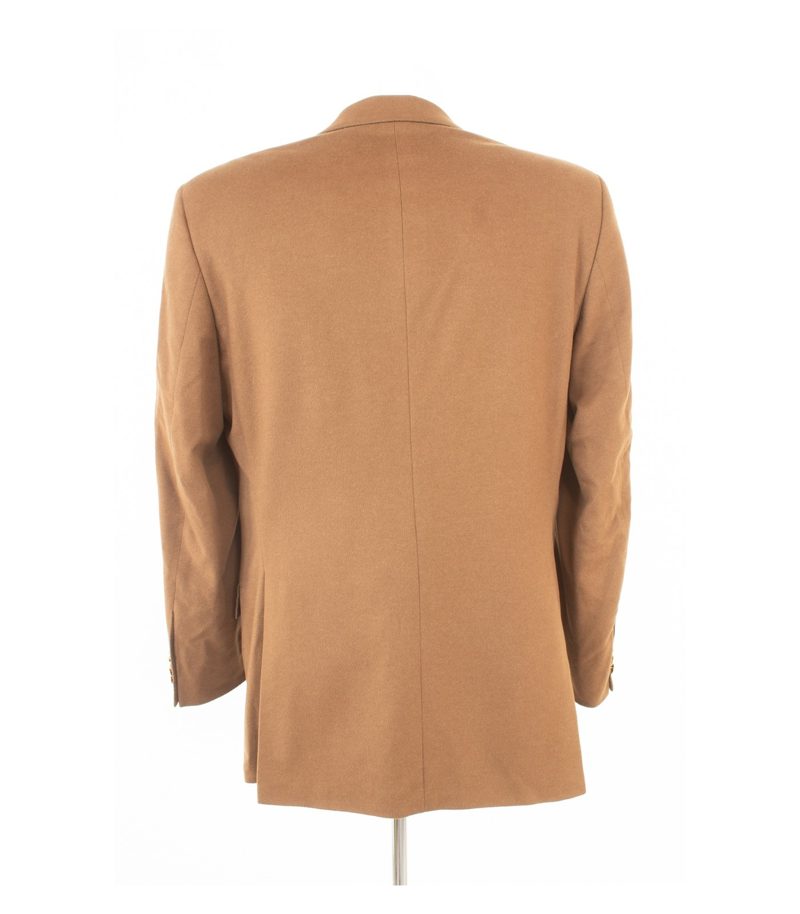 Scabal Herren Sakko Jackett Sakko Gr. 98 Camel Wolle Kaschmir Cashmere – Foto 4
