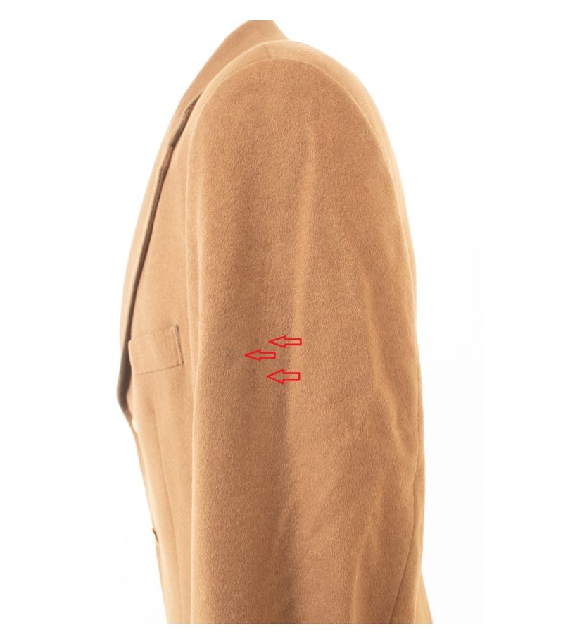 Scabal Herren Sakko Jackett Sakko Gr. 98 Camel Wolle Kaschmir Cashmere – Foto 5