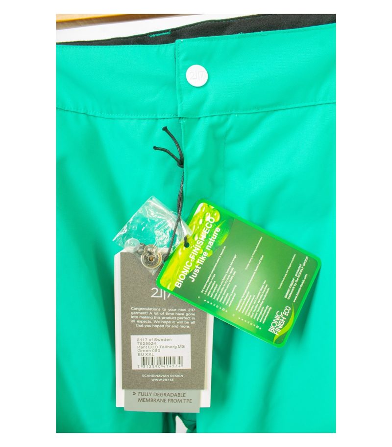 2117 of Sweden Damen Skihose Tallberg Gr. 54 Wasserdicht atmungsaktiv Grün Neu – Foto 3