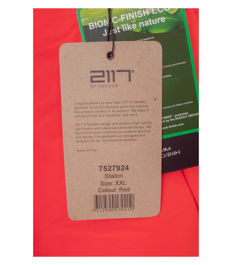 2117 of Sweden Damen Skihose Tallberg Gr. DE 54 Wasserdicht atmungsaktiv Rot Neu – Foto 5