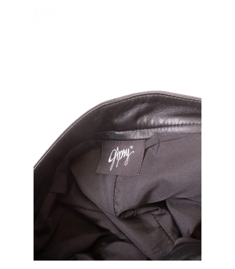 Gipsy Damen Lederhose Gefüttert Bootcut Gr. S Schwarz Echtleder – Foto 4