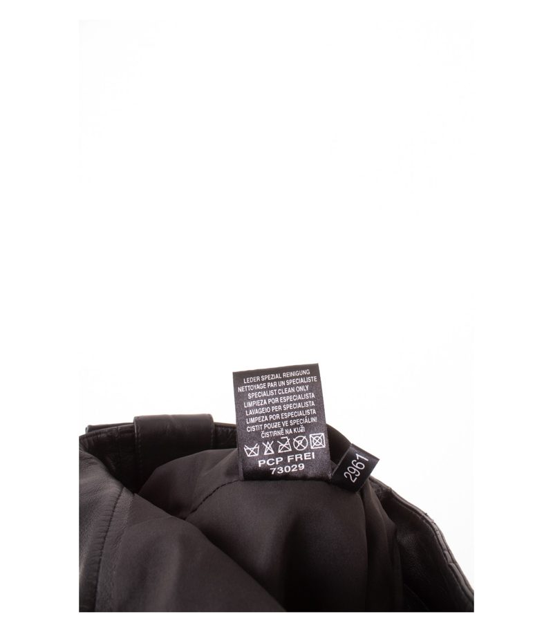 Gipsy Damen Lederhose Gefüttert Bootcut Gr. S Schwarz Echtleder – Foto 7