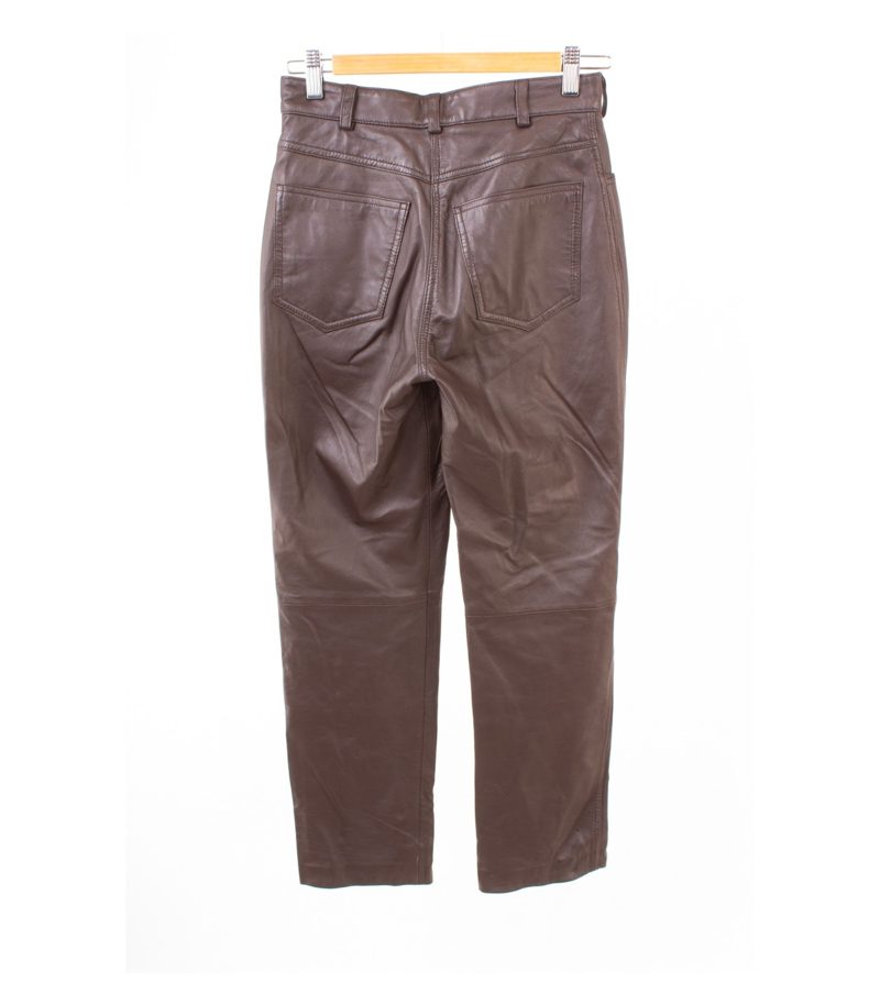 Spieth & Wensky Damen Lederhose Nappaleder Trachtenstil Gr. 36 Braun Echtes – Foto 1