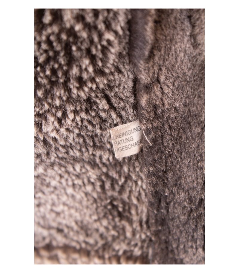 For Ever Herren Lammfellmantel Shearling Mantel. Gr. 48 Schwarzbraun Echtleder – Foto 9
