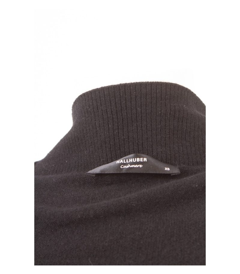 Hallhuber Damen Cardigan XS 100% Longjacke Schwarz Kaschmir Cashmere – Foto 6