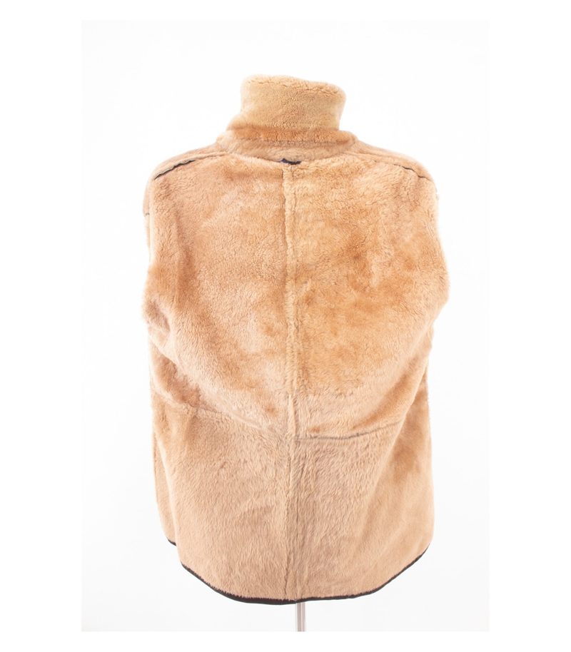 JOOP Herren Lammfelljacke ECHT Mantel Gr. 25 (Kurzgröße) Braun Leder – Foto 6
