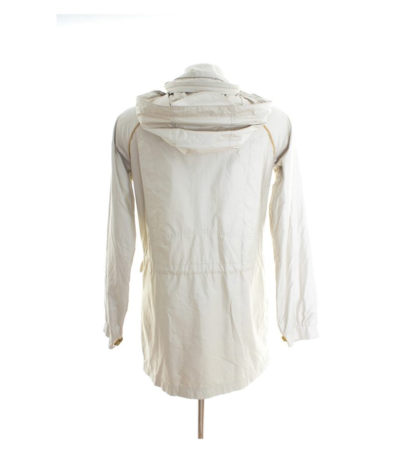 ESCADA SPORT Damen Jacke Parka Cremegrau Leichte Kapuzenjacke Gr. DE 34 – Foto 3