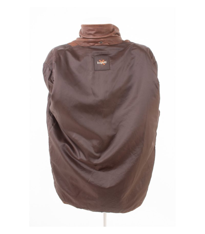 Bugatti Herren Lederjacke Lamm Nubuk Vintage Field Gr. 50 Braun Leder – Foto 7